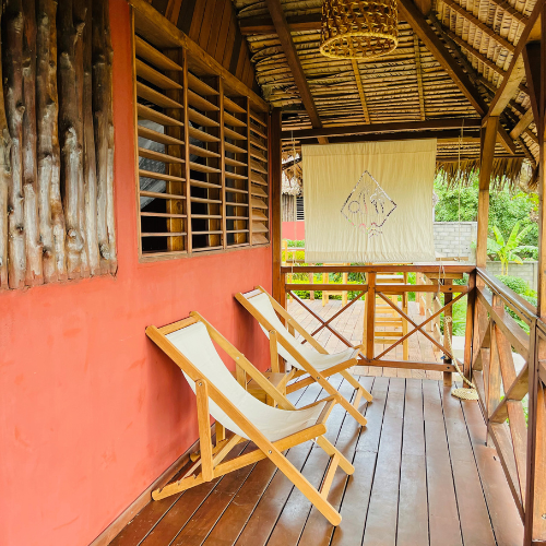 Terrasse - Bungalow Mavo Tsara Beach