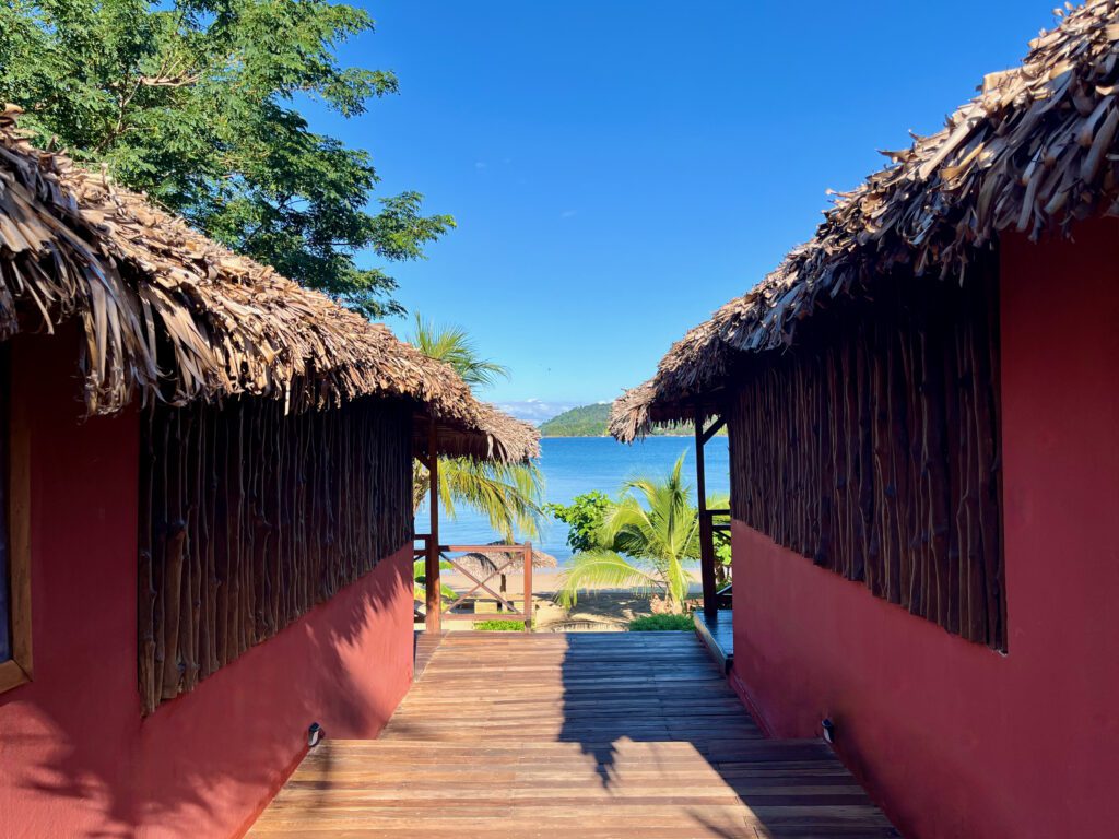 Tsara Beach Bungalows view